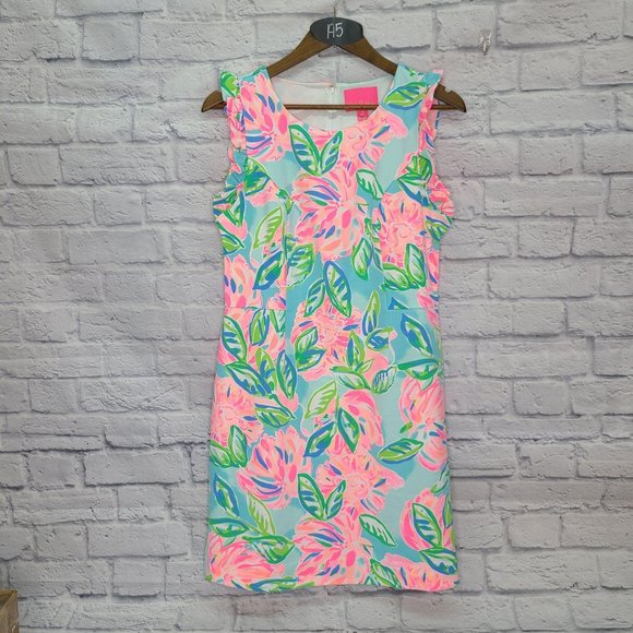 Lilly Pulitzer Dresses & Skirts - Lilly  Pulitzer Totally Blossom Carmelisa Shift Dr
